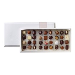 Fyldte Chokolader i Æske m. 36 stk - Ole Chokolade