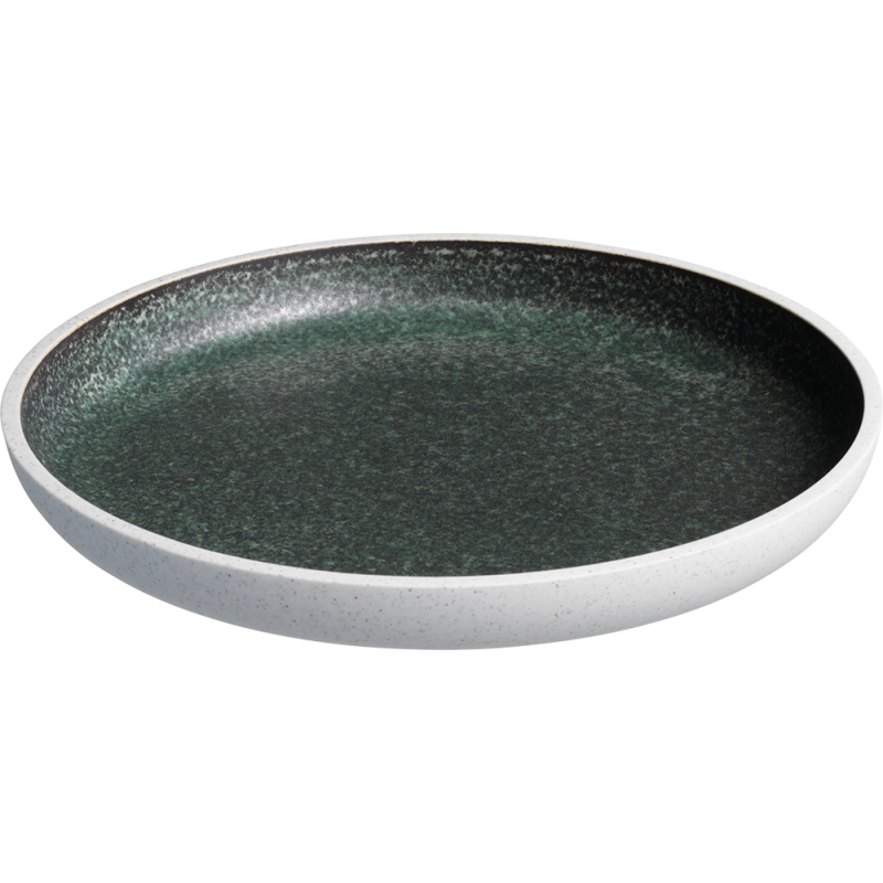 Salt tallerken grøn 23 cm Unika