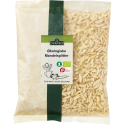 Mandelsplitter Økologiske 500g
