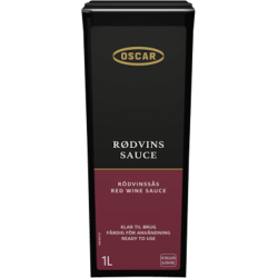 Rødvins Sauce - Oscar 1L