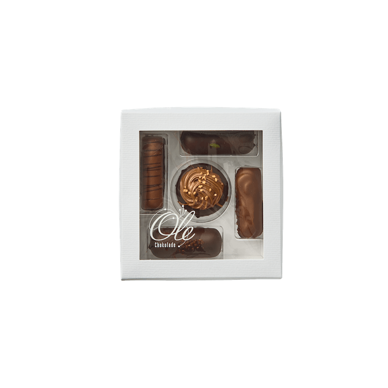 Collection 5 Luksus Stykker Chokolade - Ole chokolade