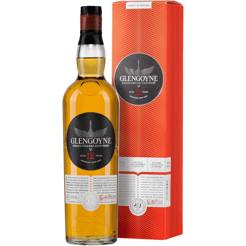 Glengoyne 12 års single malt whisky