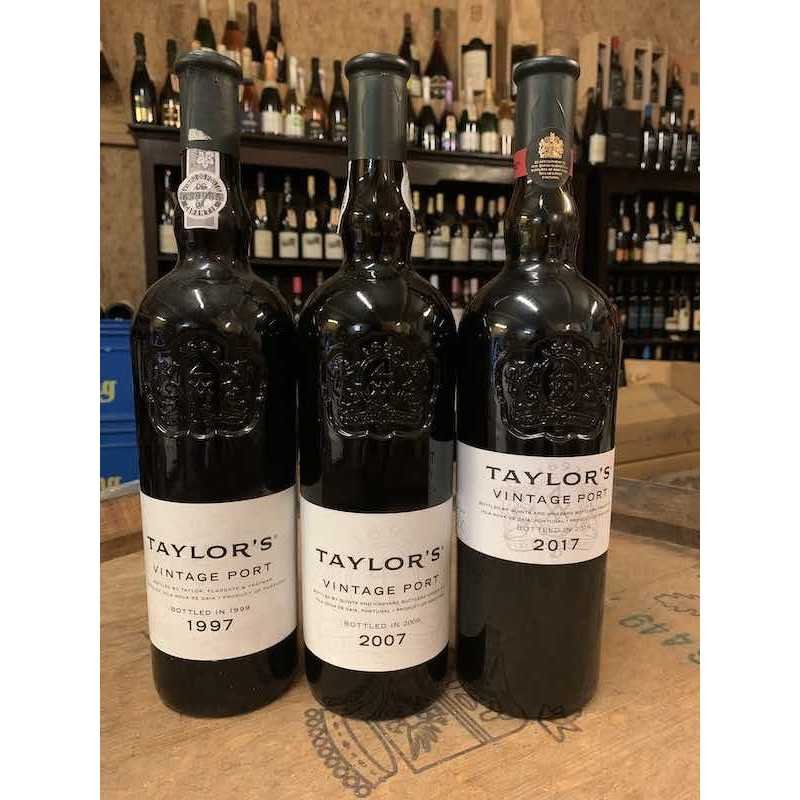 Taylors Vintage Port - 3 Årtier 1997-2007-2017