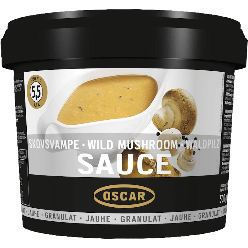 Oscar Skovsvampesauce Granulat 3 kg Oscar Skovsvampesauce Granulat 3 kg