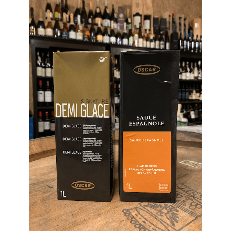 Oscar Demi Glace + Espagnole Signature - FREDADSBØFPAKKE Oscar Demi Glace + Espagnole Signature - FREDADSBØFPAKKE