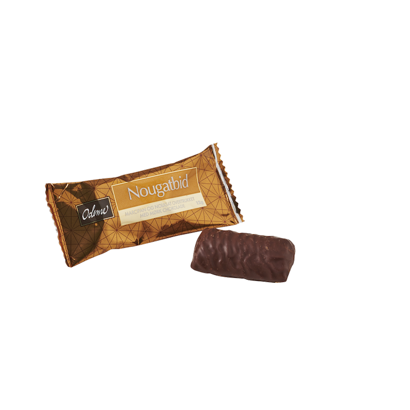 ODENSE Nougatbid - Marcipanbrød med Nougat ODENSE Nougatbid - Marcipanbrød med Nougat