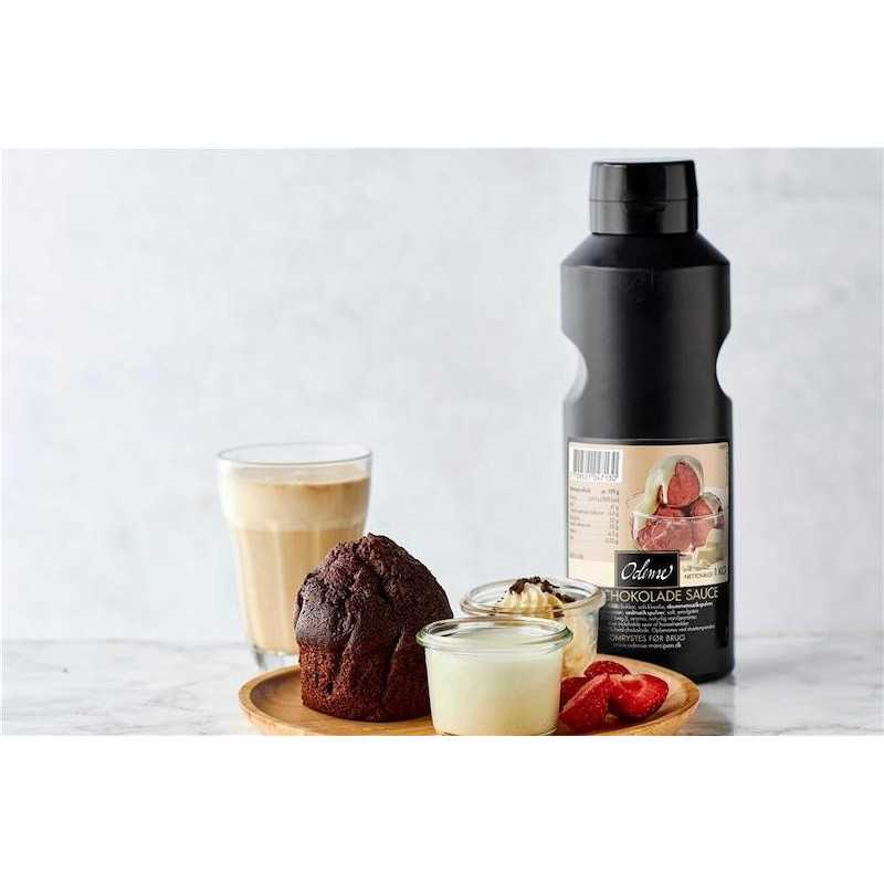 Odense Hvid Chokoladesauce - Dessertsauce