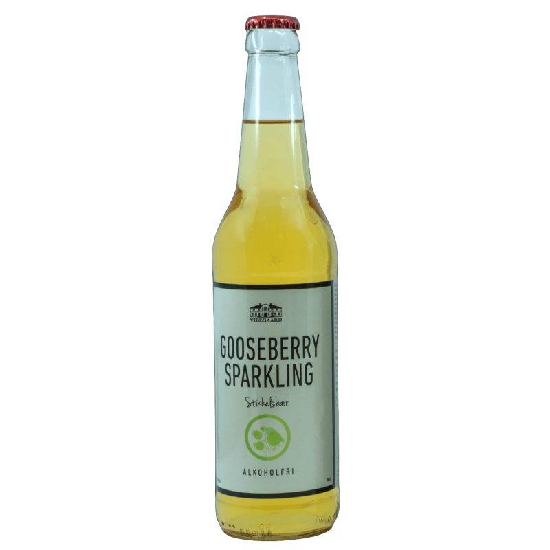 Stikkelsbær - Gooseberry - Mousserende ALKOHOLFRI - Vibegaard