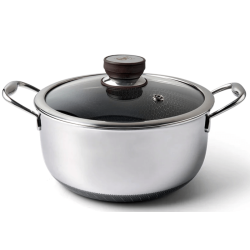 Gryde Nonstick 5 Liter Med Låg - Fusion
