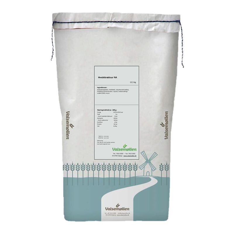 Hvedesur - Hvedebrødssur - Nemsur 12,5kg - Valsemøllen Hvedesur - Hvedebrødssur - Nemsur 12,5kg - Valsemøllen