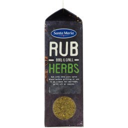 Rub Herbs Krydderi - DryMarinade Urte Rub - Bbq Grill - Santa Maria