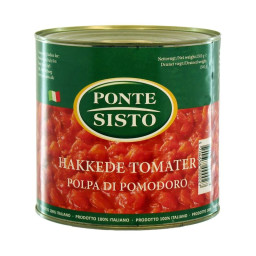 Hakkede tomater 2,5 kg. - Ponto Sisto