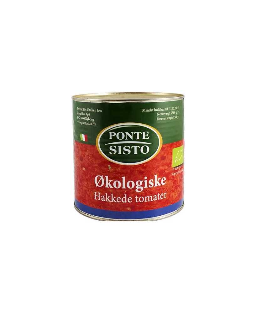 Hakkede Tomater Økologisk 2,5 kg. - Ponto Sisto Hakkede Tomater Økologisk 2,5 kg. - Ponto Sisto