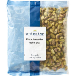 Pistacienødder uden skal 500g - Sun Island