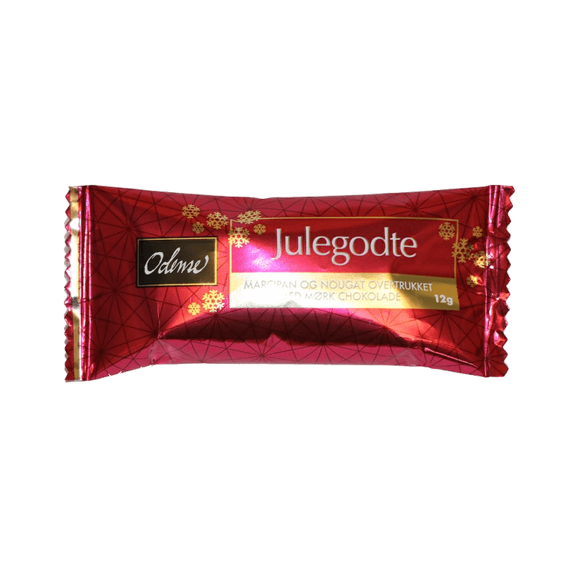 ODENSE Julegodte - Nougatbid - Marcipanbrød med Nougat ODENSE Julegodte - Nougatbid - Marcipanbrød med Nougat