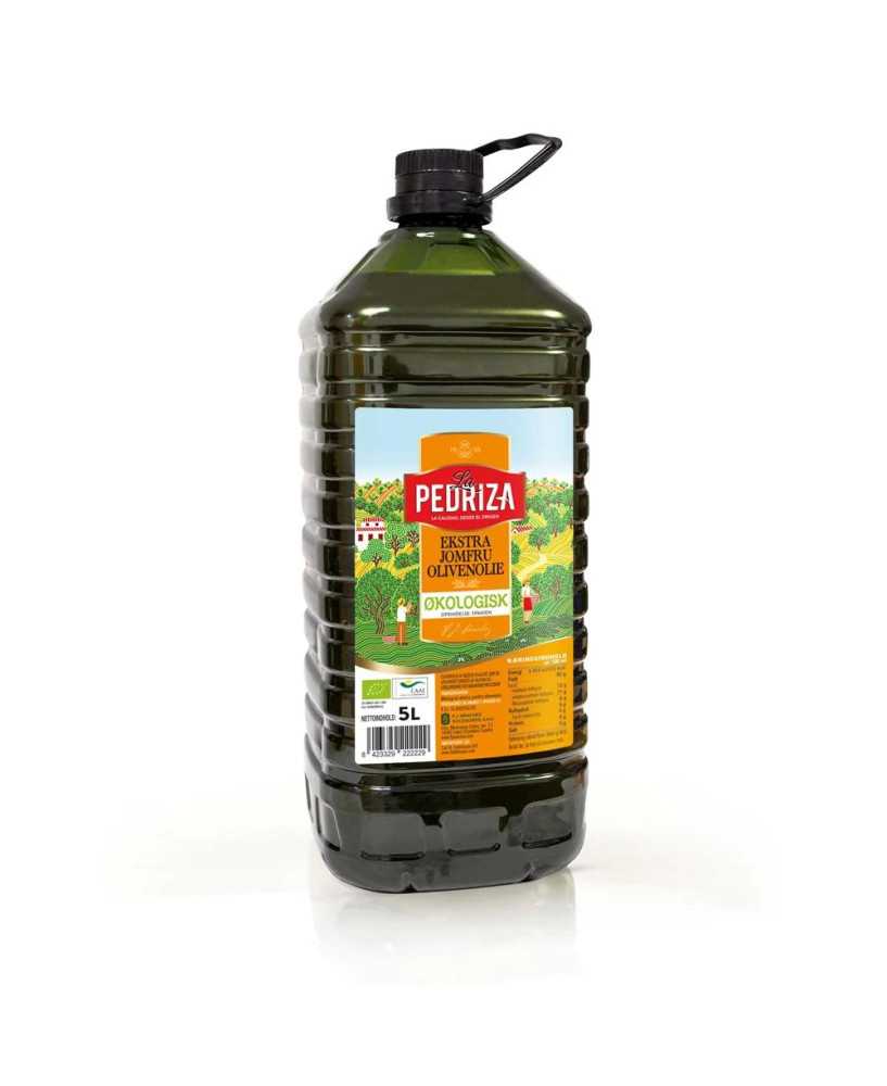 Olivenolie Jomfru ekstra 5L - Økologisk - La Pedriza