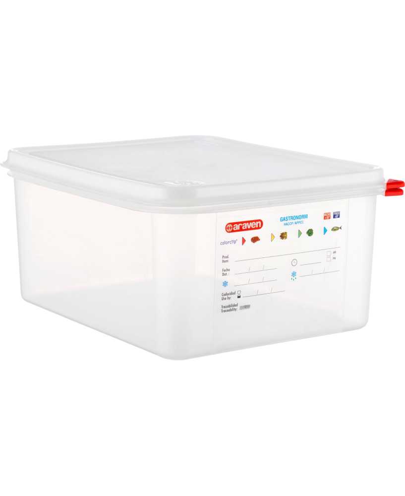 Lufttæt Opbevaringsbøtte M. Låg - 1/2 Gn 12,5 ltr - H20 cm - Araven