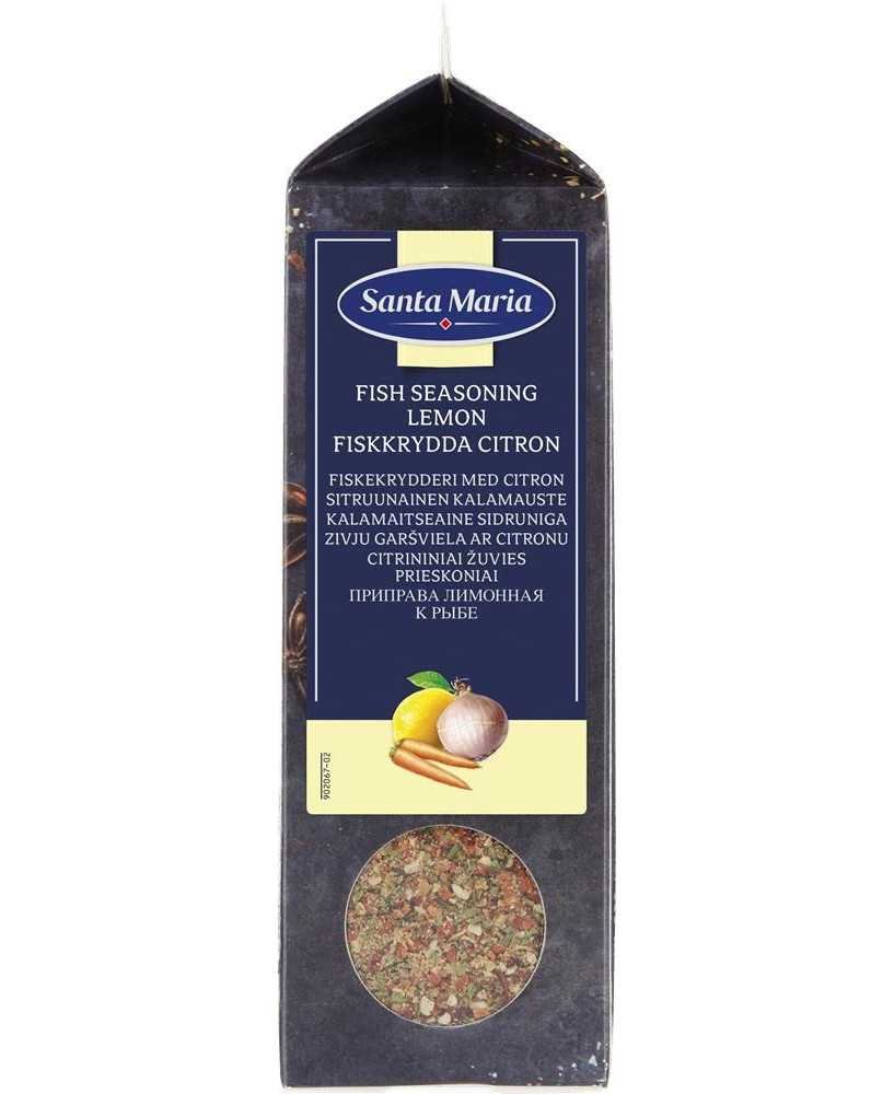 Fiskekrydderi med citron 500g. - Santa Maria