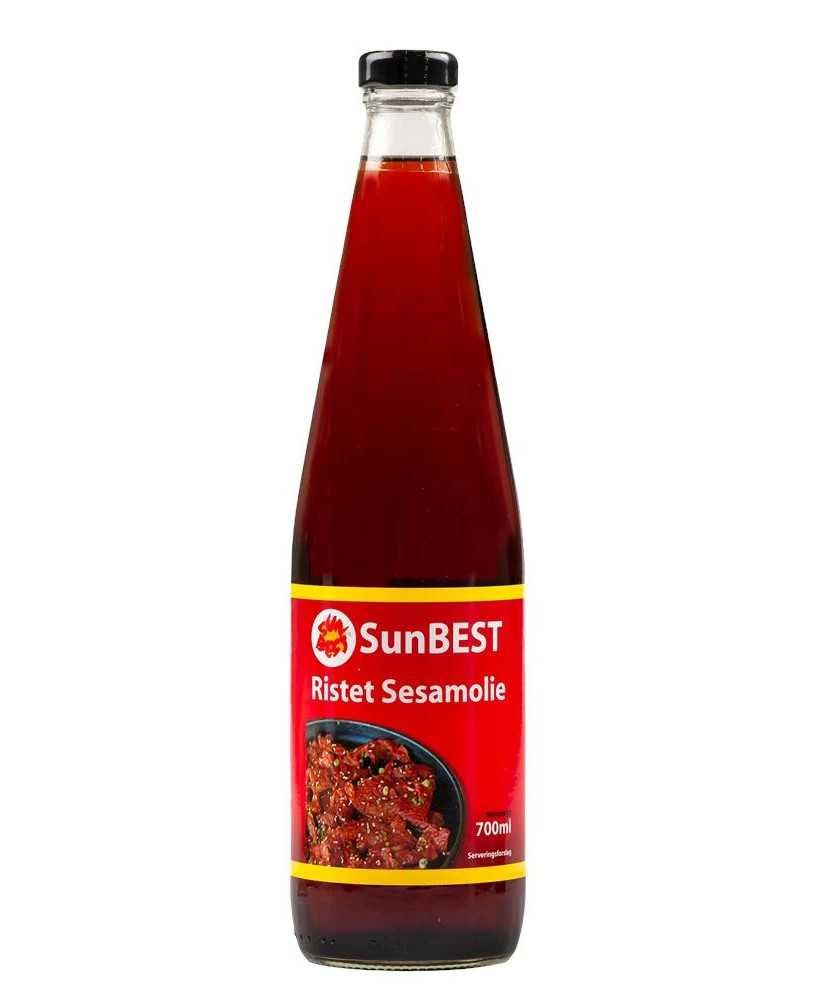 Sesamolie Ristet 700ml. - Sunbest