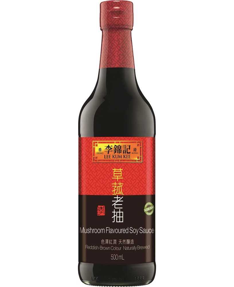 Soyasauce med Svampe 50cl. - Lee Kum Kee Soyasauce med Svampe 50cl. - Lee Kum Kee