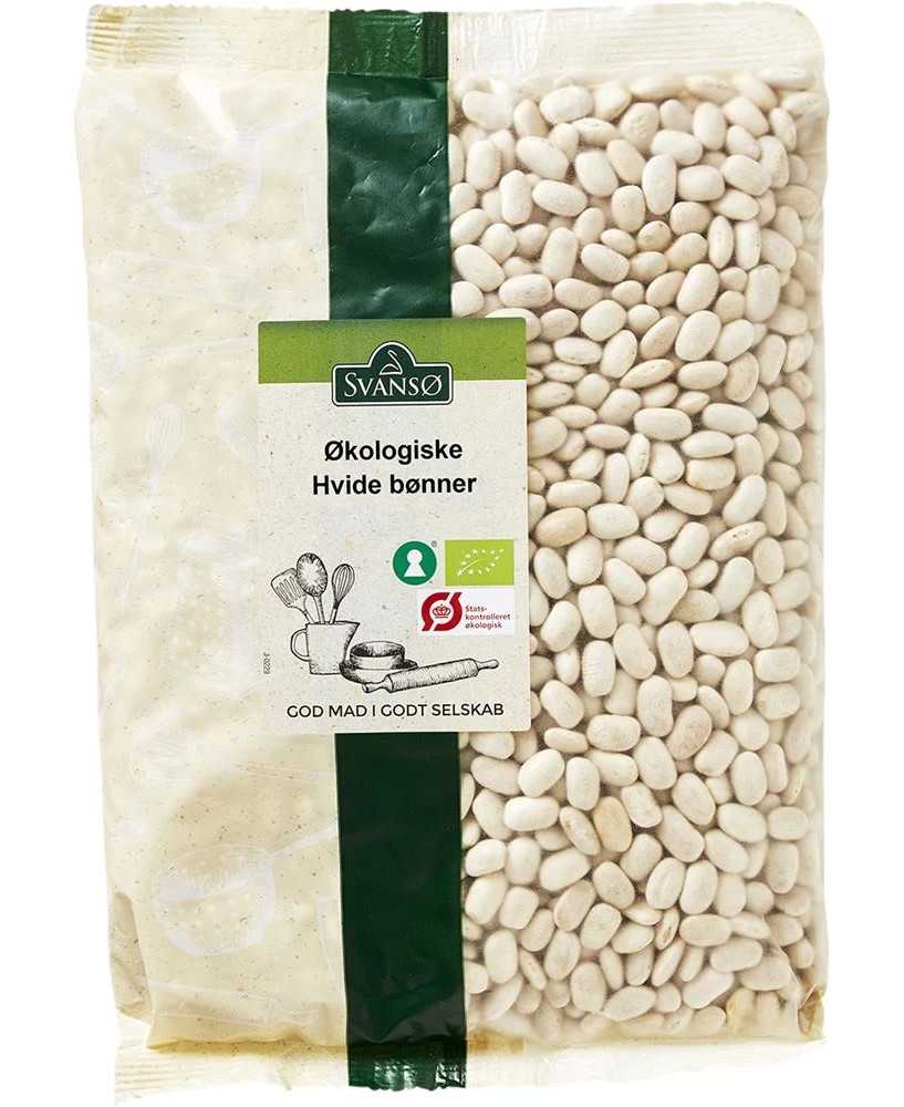 Hvide bønner Økologisk 1 kg. - Svansø Hvide bønner Økologisk 1 kg. - Svansø