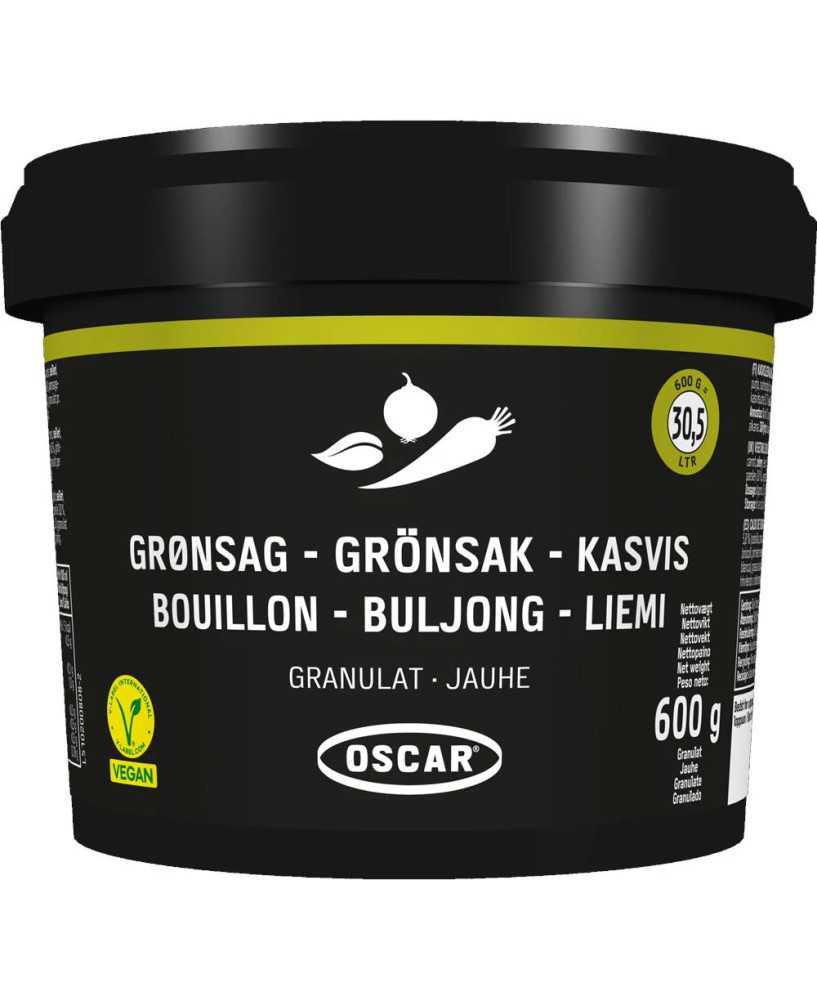 Grønsagsbouillon Granulat 600g - Oscar