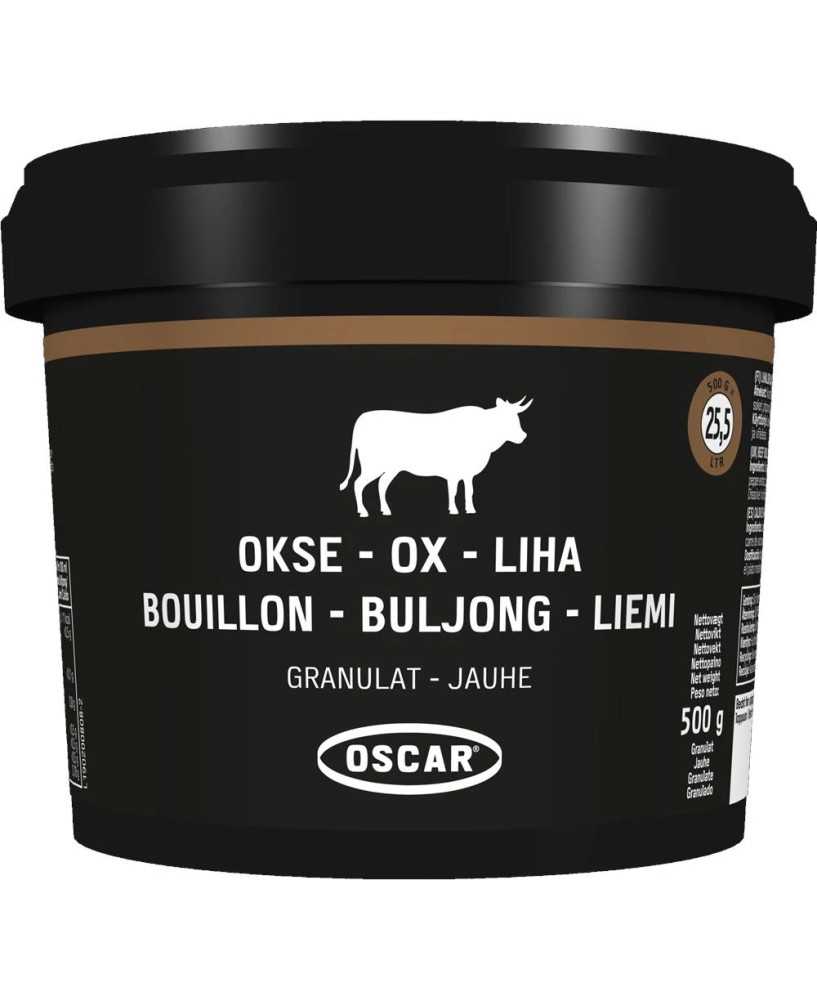 Oksebouillon granulat 500g - Oscar Oksebouillon granulat 500g - Oscar