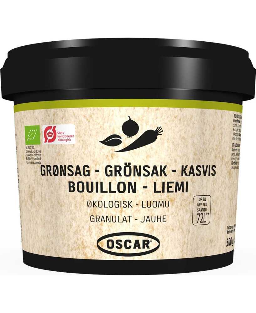 Grøntsagsbouillon Granulat Økologisk 500g - Oscar Grøntsagsbouillon Granulat Økologisk 500g - Oscar