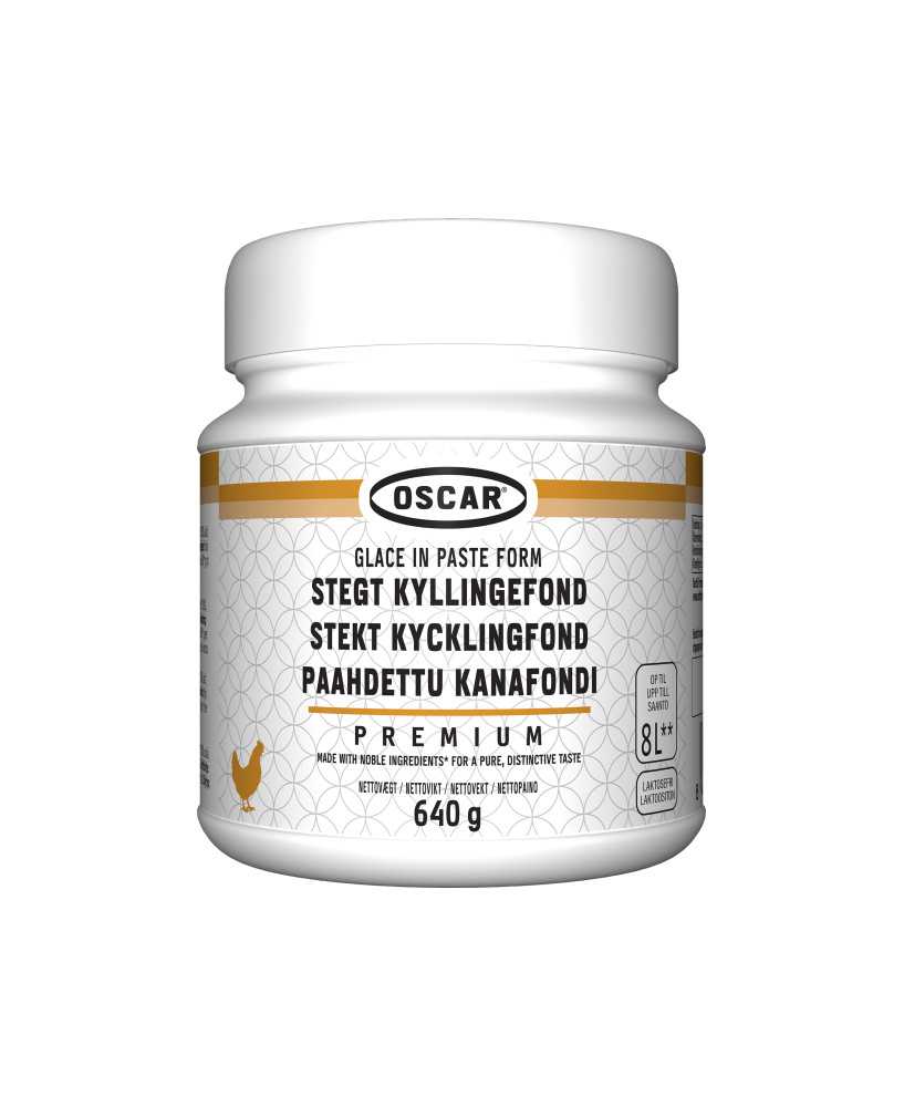 Premium Stegt Kyllingefond Paste 640g bøtte - Oscar