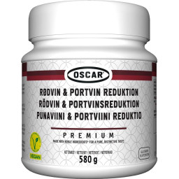 Oscar Premium Rødvin og Portvins Reduktion - Krydderpasta