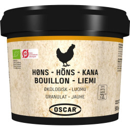 Hønsebouillon Granulat Økologisk 500g - Oscar