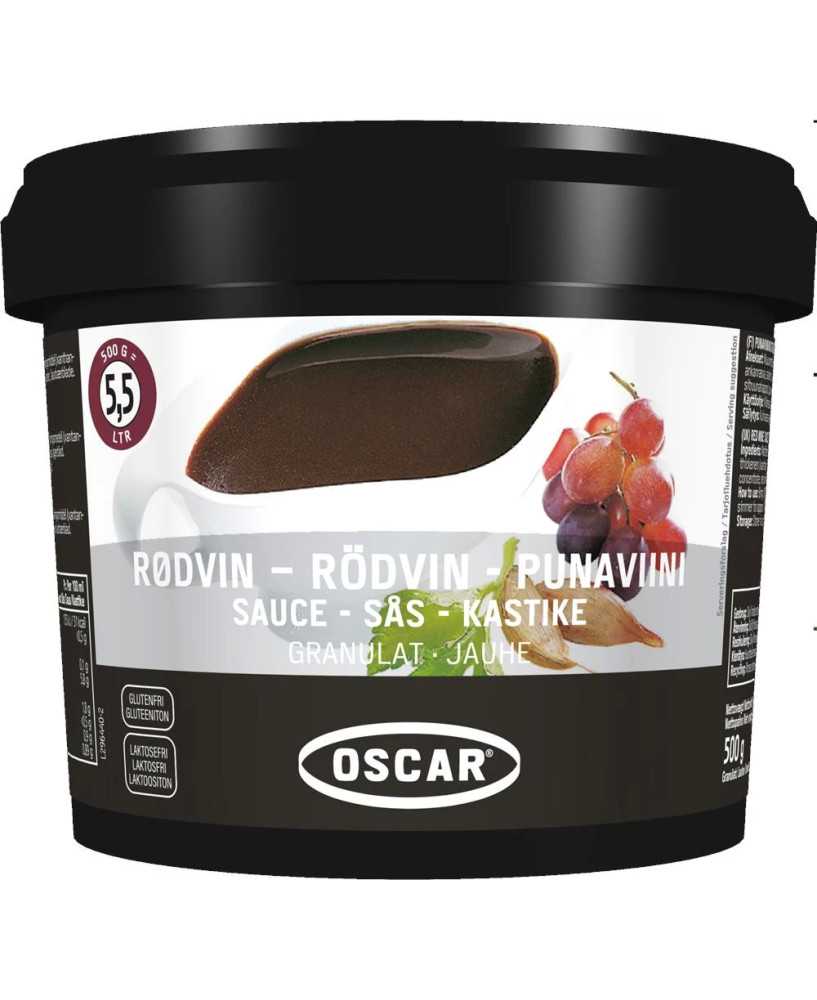 Rødvinssauce Granulat 500g - Oscar