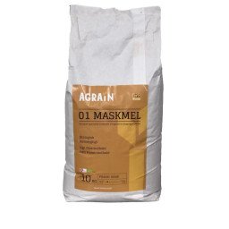 Maskmel 01 Pilsner 10 kg. Økologisk - Agrain