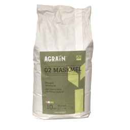 Maskmel 02 Ipa 10 kg. - Økologisk - Agrain