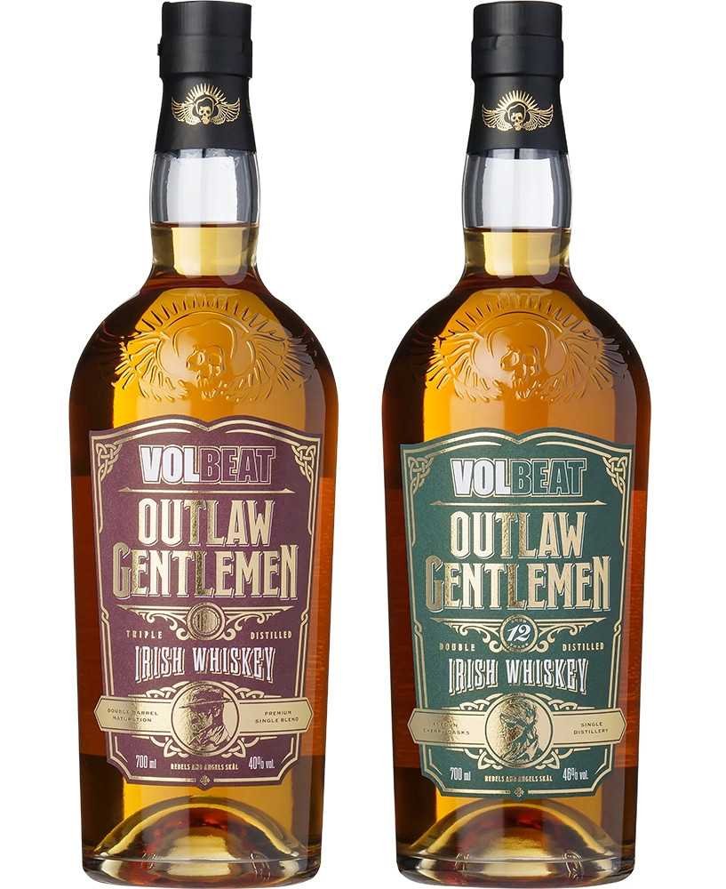 Volbeat Whisky Pakke 1 x 4 års - 1 x 12 års - Outlaw Gentlemen