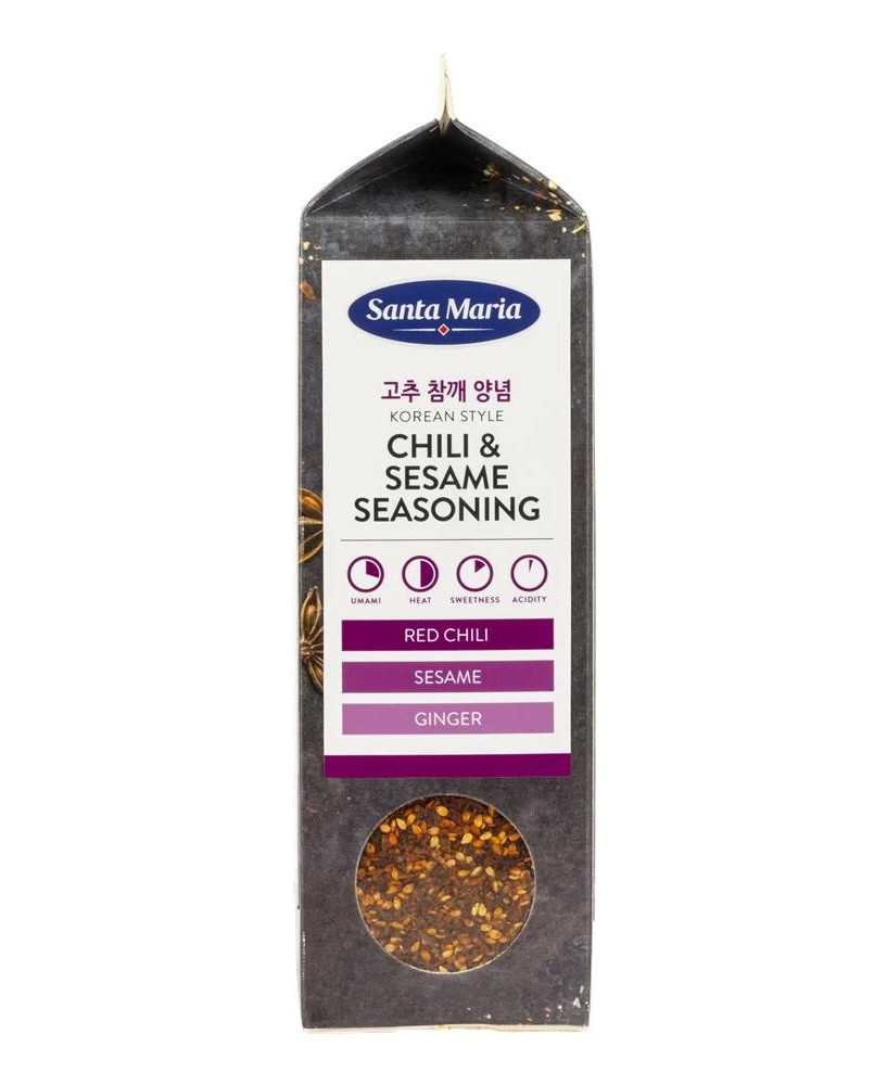 Koreansk Chili Sesam Krydderi 500g - Santa Maria