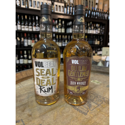 Volbeat Whisky og Rom Sæt - 2 fl. 70cl.