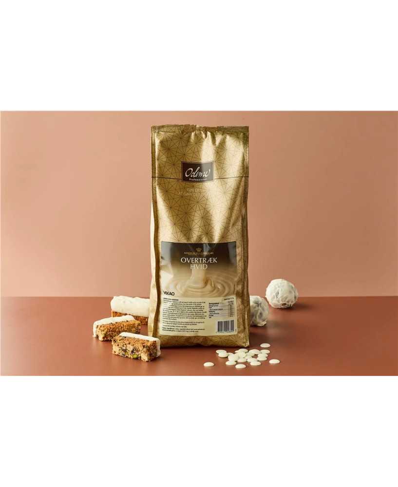 Hvide Kakaoovertræk Knapper Vekao 2,5 kg. - Odense Hvide Kakaoovertræk Knapper Vekao 2,5 kg. - Odense