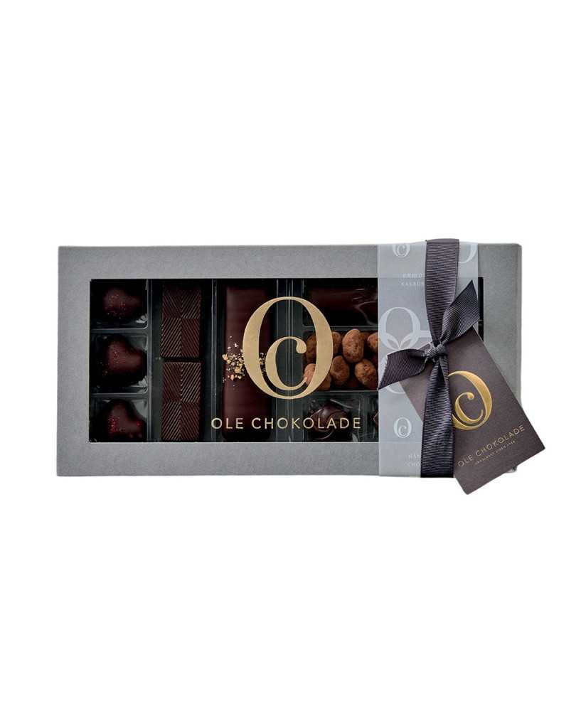 Vegansk Chokolade Gaveæske Stor - Ole Chokolade Vegansk Chokolade Gaveæske Stor - Ole Chokolade