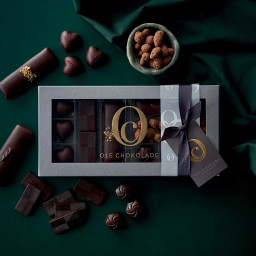 Vegansk Chokolade Gaveæske Stor - Ole Chokolade