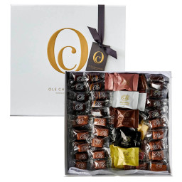 Chokolade Dele Æsken 105 stk. - Ole Chokolade
