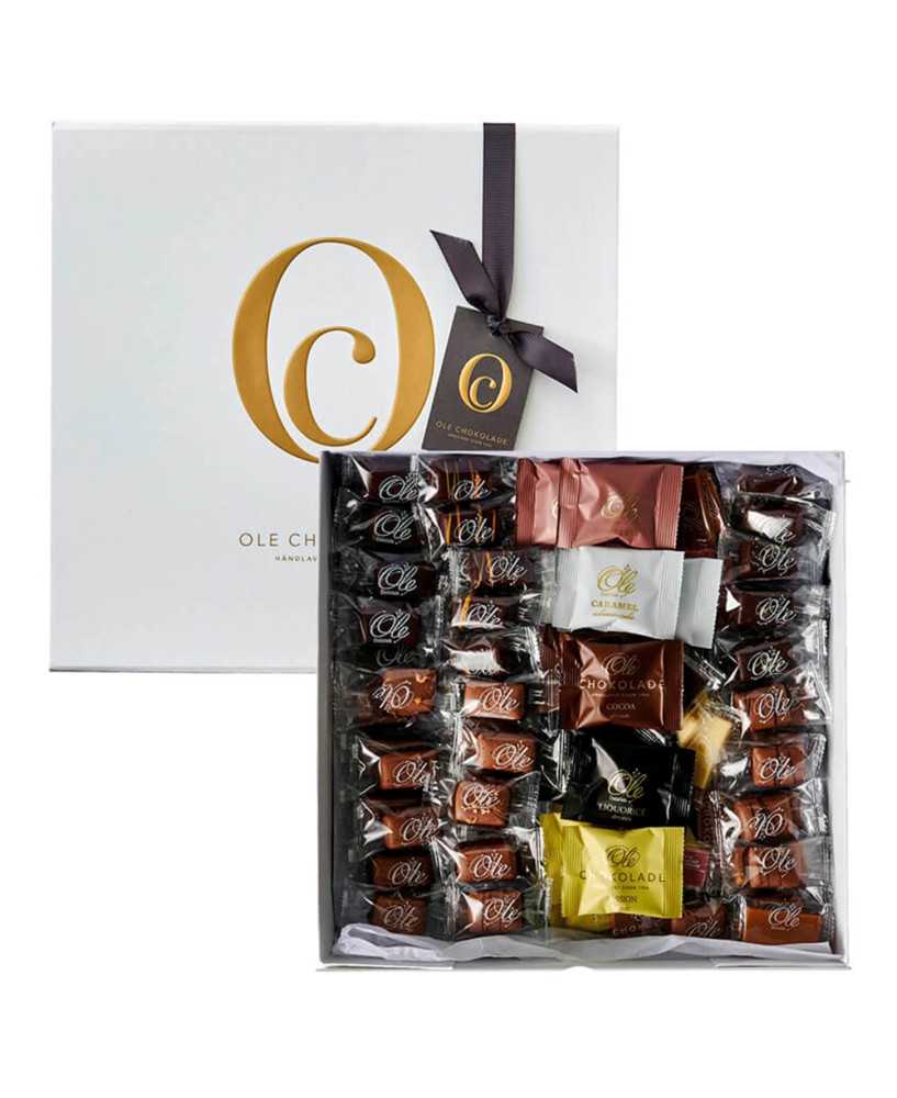 Chokolade Dele Æsken 105 stk. - Ole Chokolade Chokolade Dele Æsken 105 stk. - Ole Chokolade