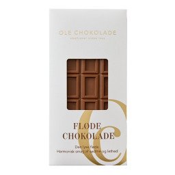 Fløde Chokolade 50g - Ole Chokolade