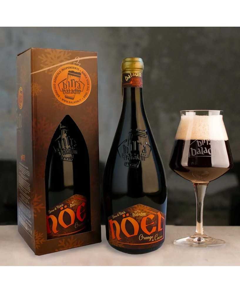 Noel Orange og Cacao Juleøl 75cl. i Gaveæske - Baladin