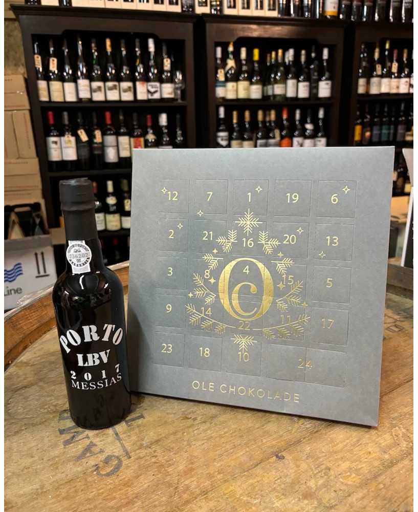 Chokolade kalender Klassisk + Messias Portvin