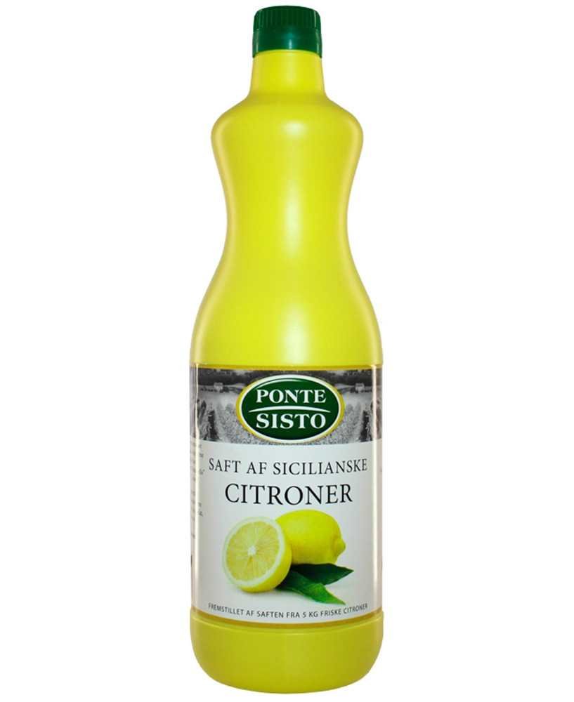 Citronsaft 1 Liter - Ponte Sisto