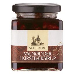 Valnødder i kirsebærsirup - Selleberg´s