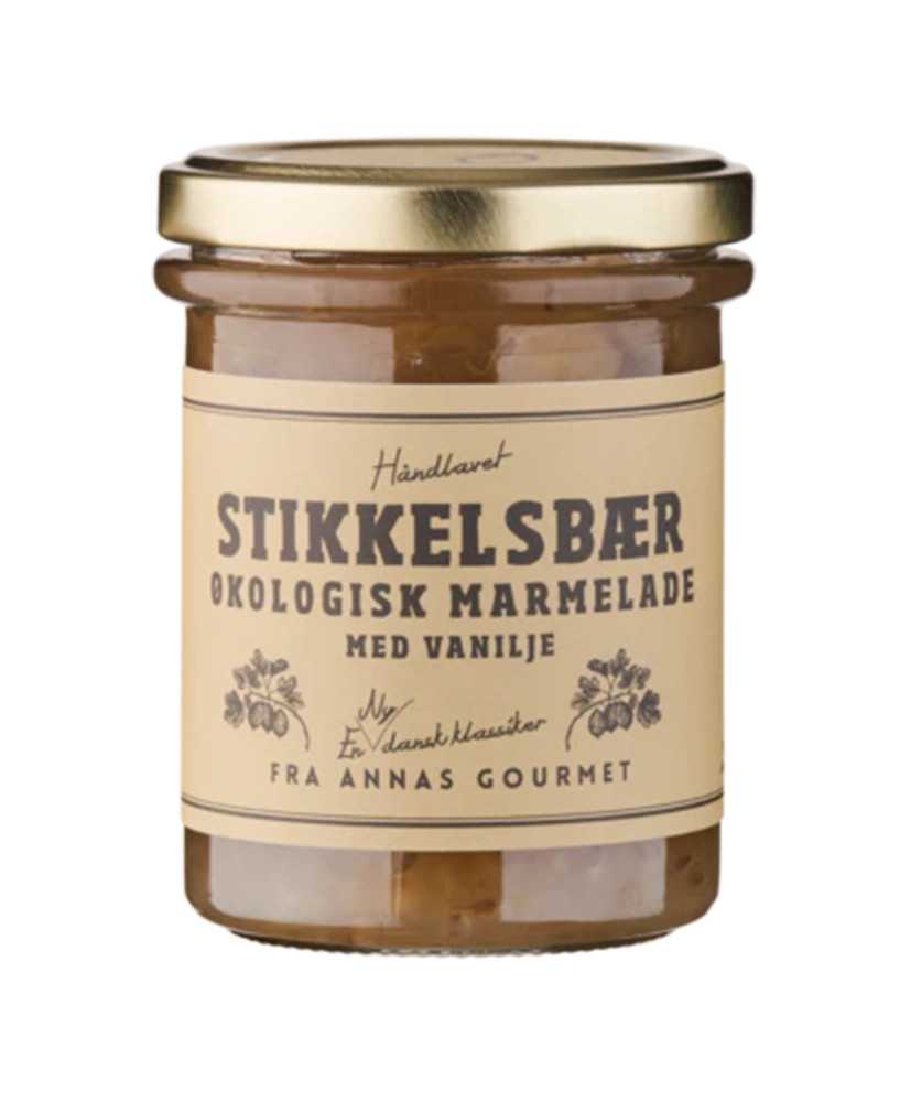 Stikkelsbærmarmelade m. Vanilje - Annas Gourmet