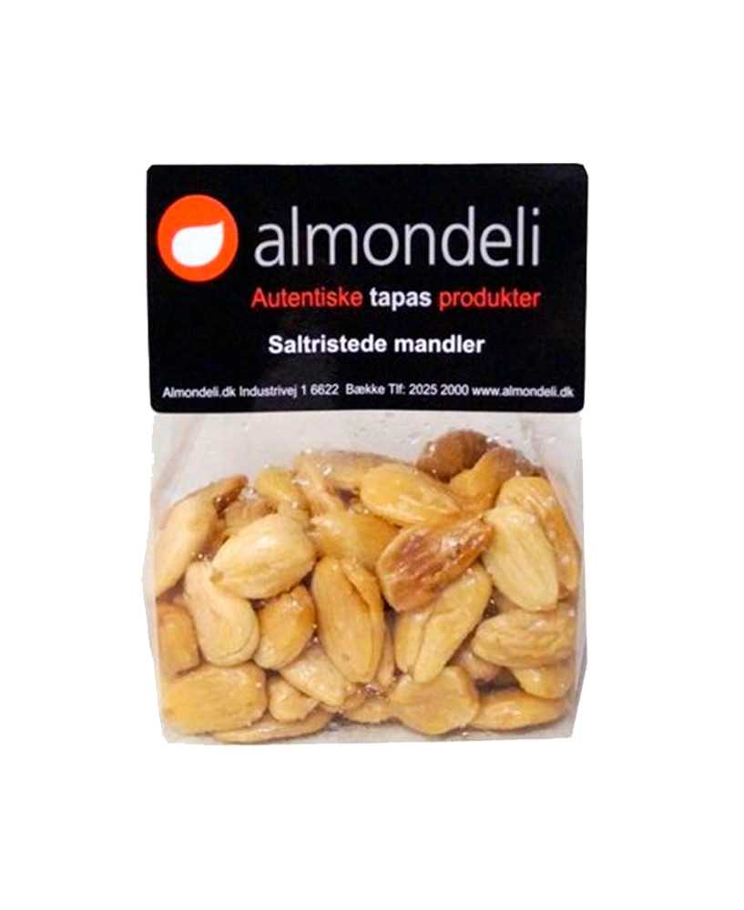 Mandler 100g Saltristede Smuttede Spanske - Valencia Mandler 100g Saltristede Smuttede Spanske - Valencia
