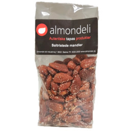 Mandler Saltristede Spanske Med Skind 200g - Valencia